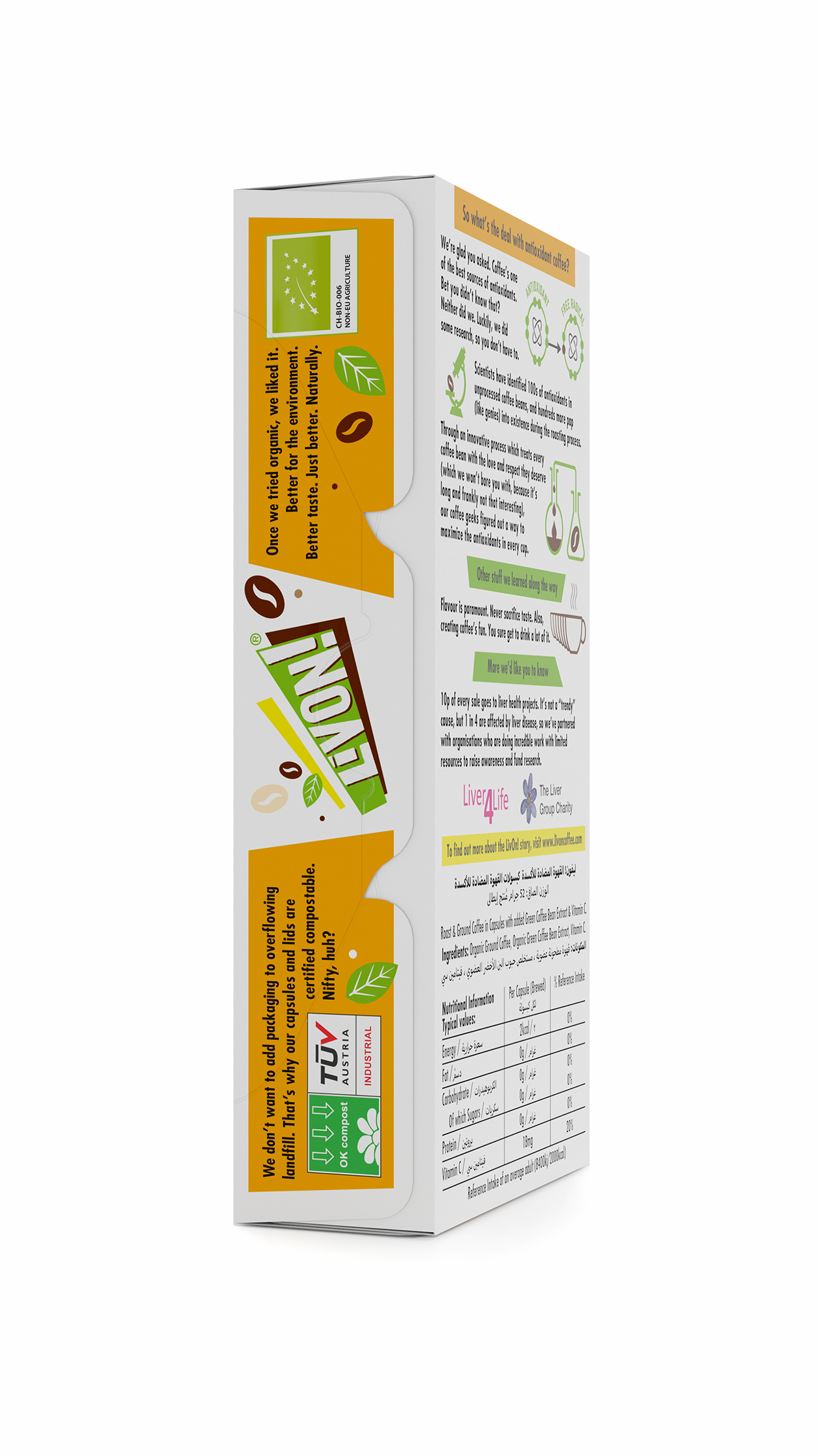 LivOn Leggero - 4 LivOn! Leggero Side of Pack