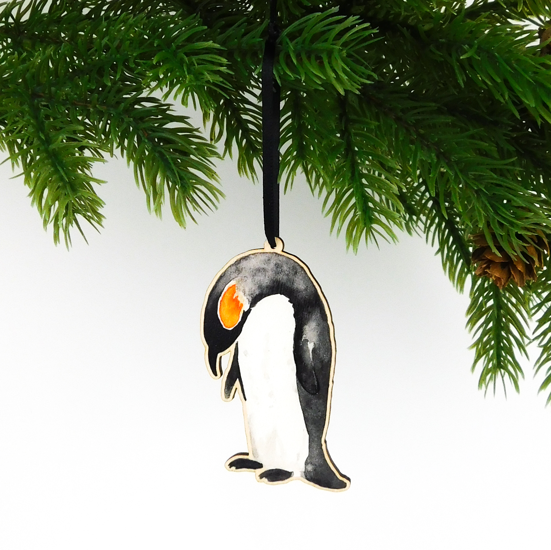 Emperor Penguin Christmas Decoration-1-5