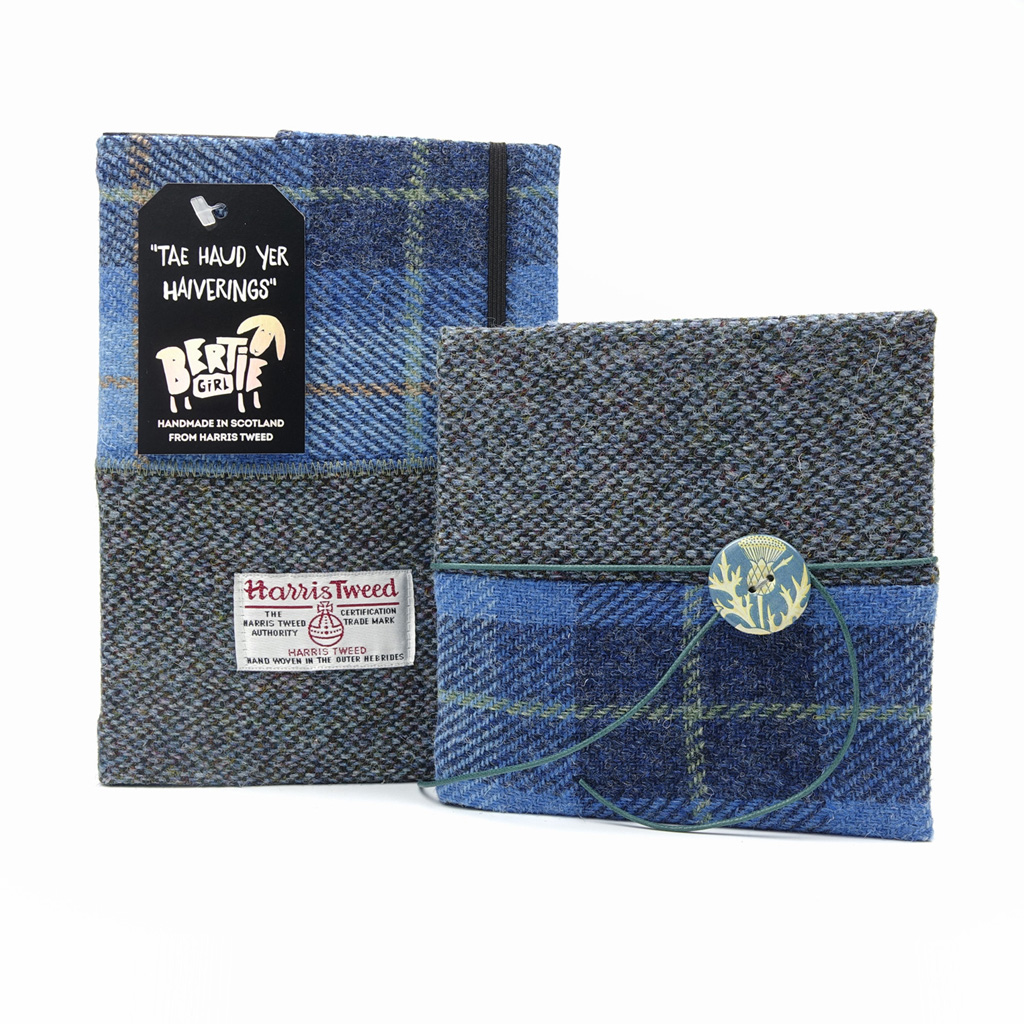 blue-check-and-blue-herringbone-notebooks