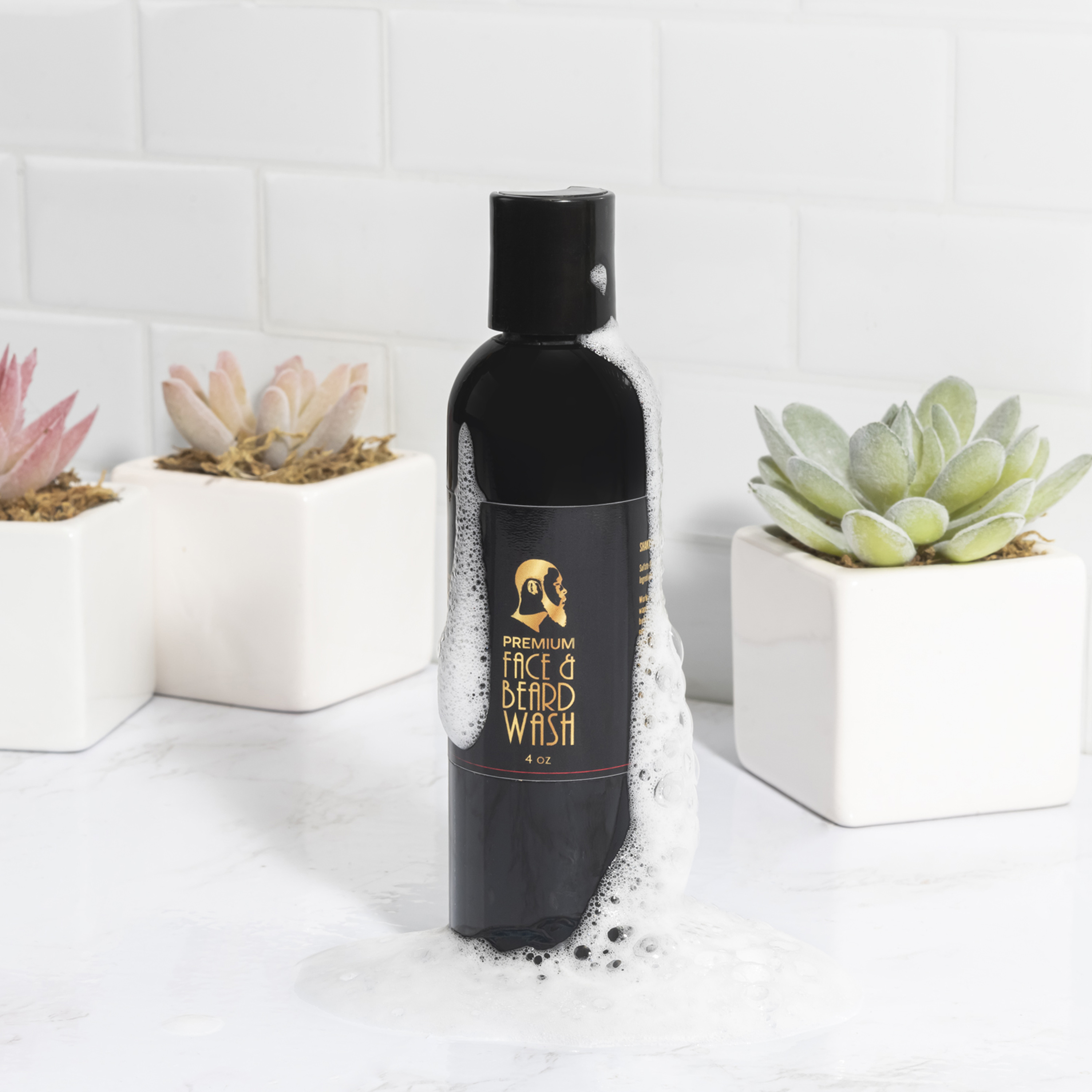 Black Beard Brigade_Yulaw Naturals_Face Wash Beard Wash