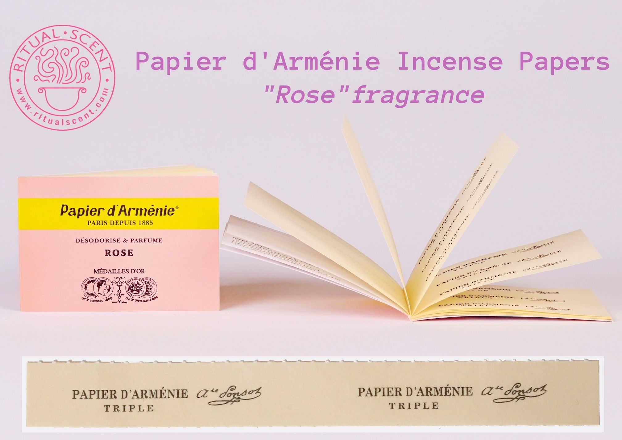 larose1 La Rose Papier d'Arménie