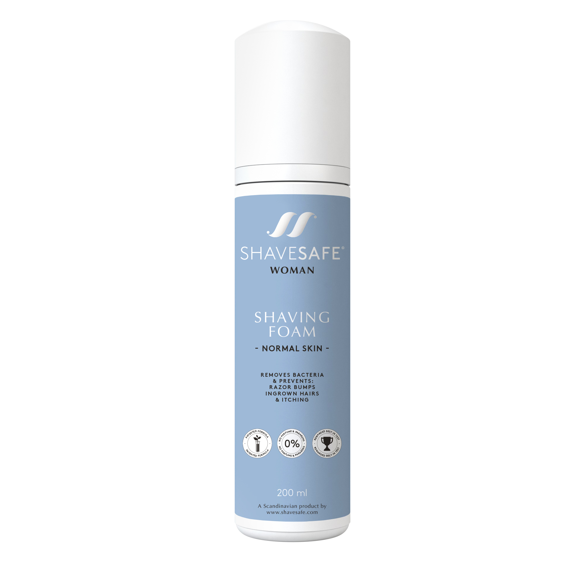 Shavesafe_Woman_Shavingfoam200ml