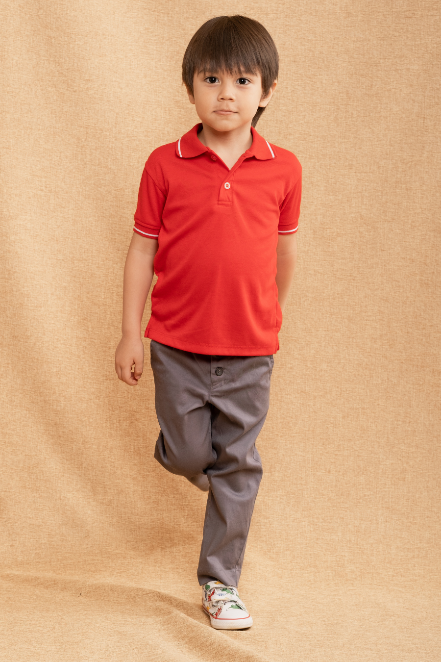 Connor Button-Up Polo Shirt