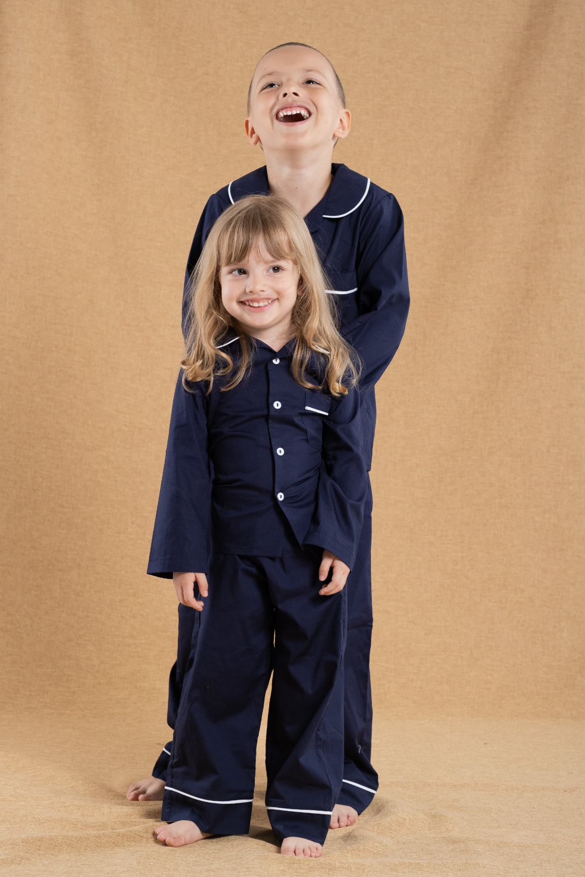 Tulip Navy Cotton Pyjama