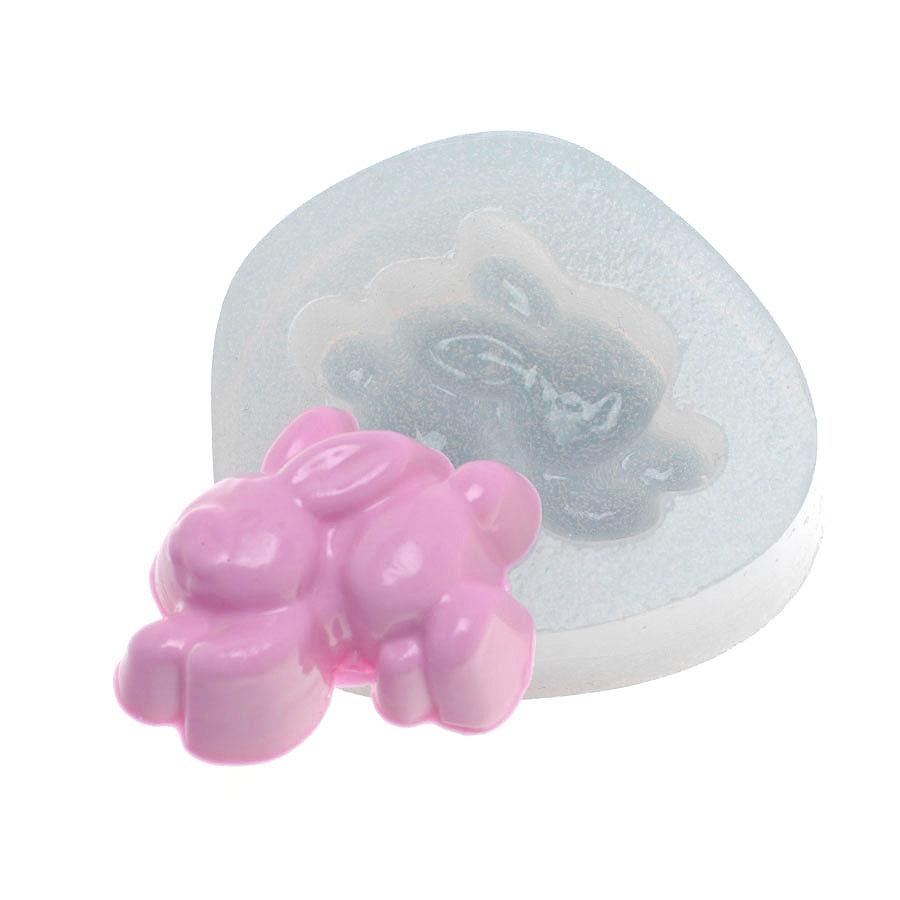 Easter Bunny Running Silicone Mold
