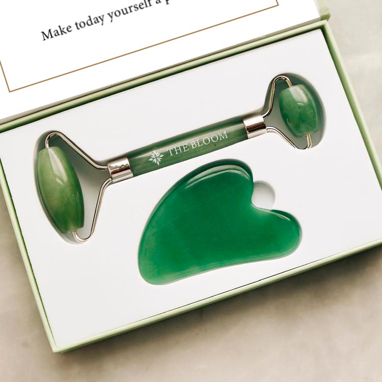 green jade roller the bloom