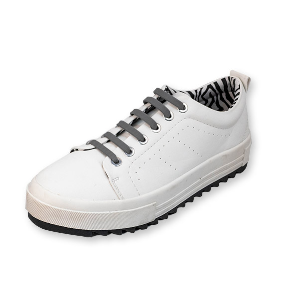 Grijze platte elastische veters | veters zonder strikken | 16 stuks | Shop  Wholesale Suppliers at CREOATE
