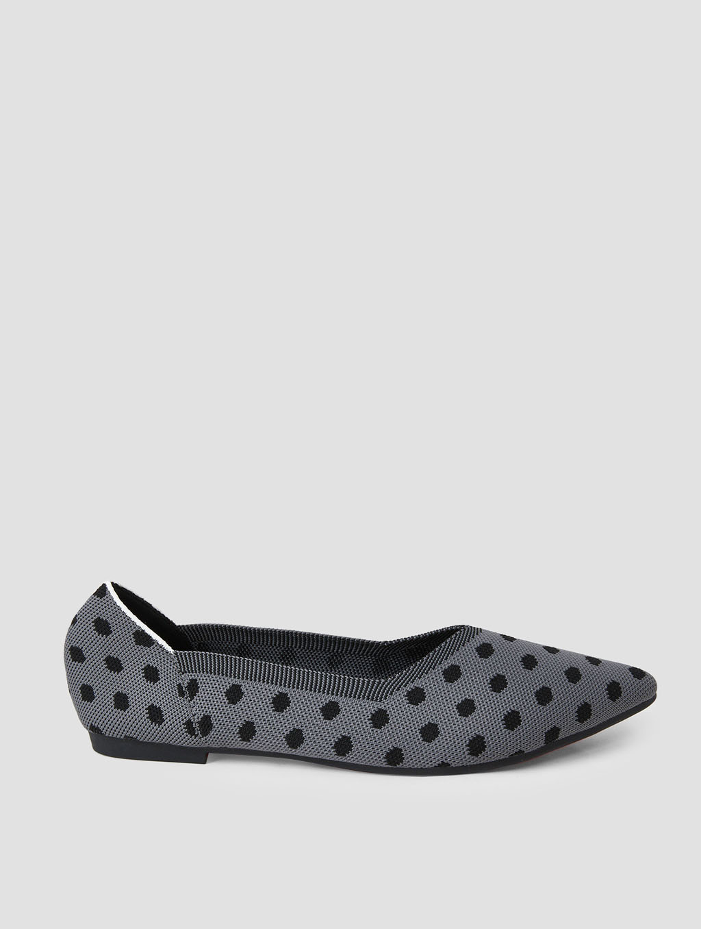 Polka-Dot-Flat-Shoes-grey-black2