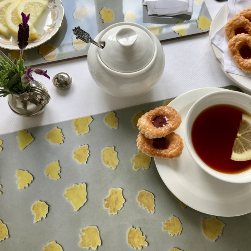 Stortorget placemat hand illustrated by Swedish artist NINA D