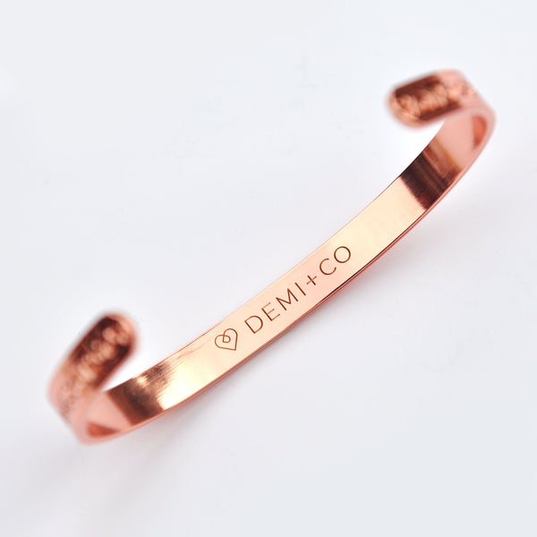 Liberty 2 ladies copper bangle