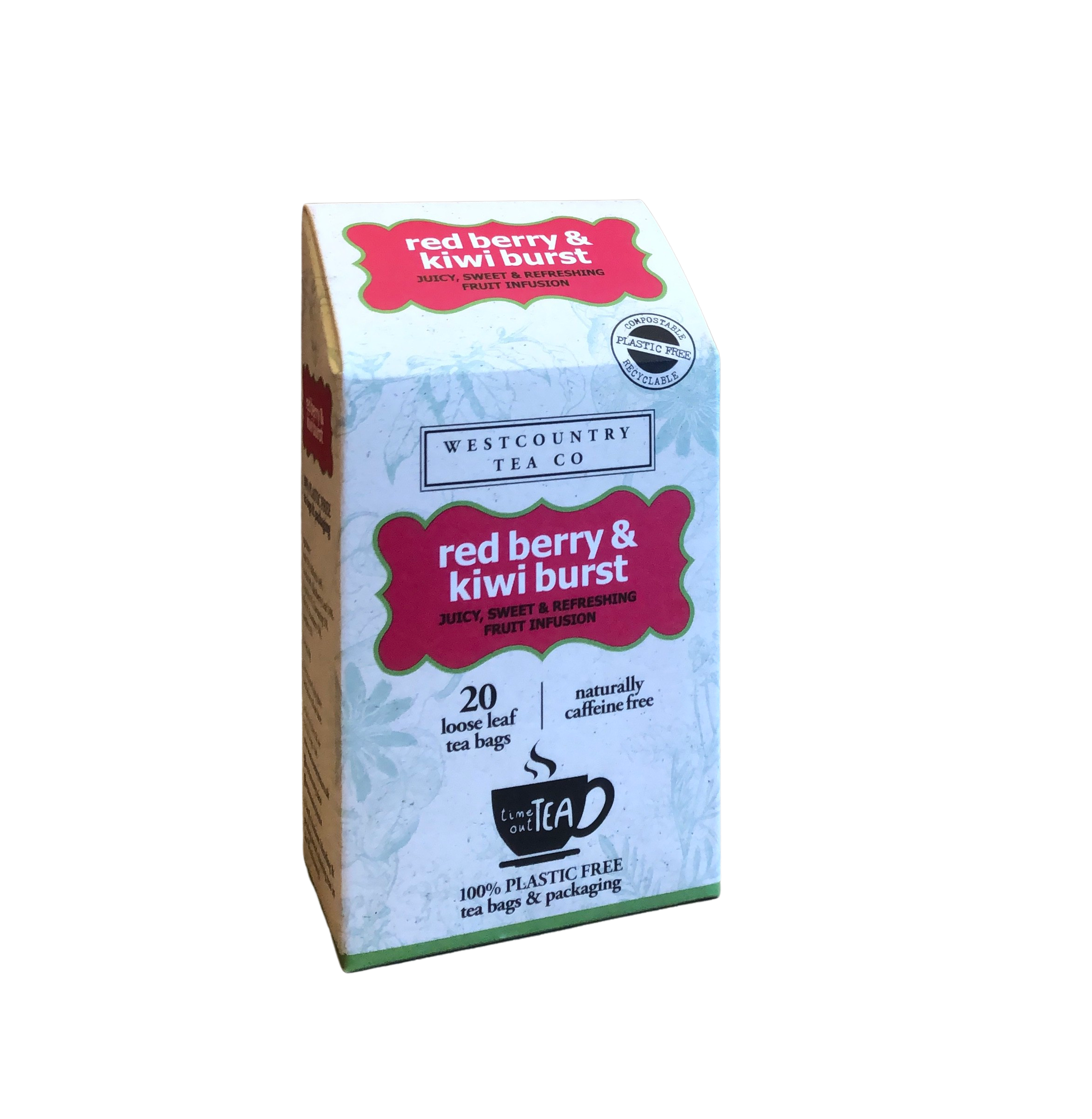Westcountry Tea Co. Red Berry & Kiwi Burst Tea Bag Red Berry & Kiwi Burst Time Out Tea