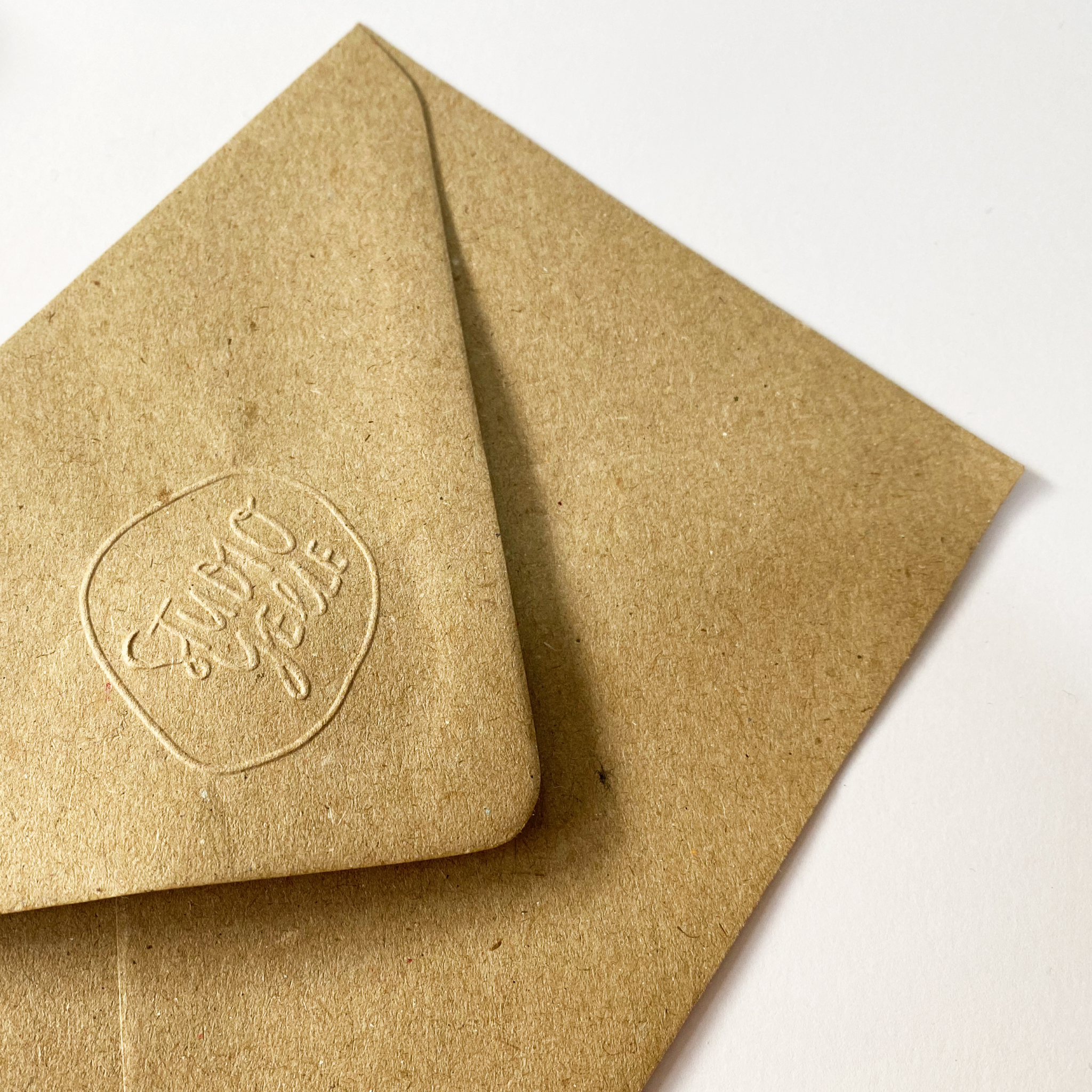 Studio Yelle embossed envelope 2 Studio Yelle embossed envelope