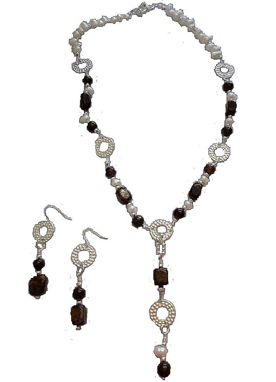 Beautiful Bronzite Jewelry Set Beautiful Bronzite Jewelry Set