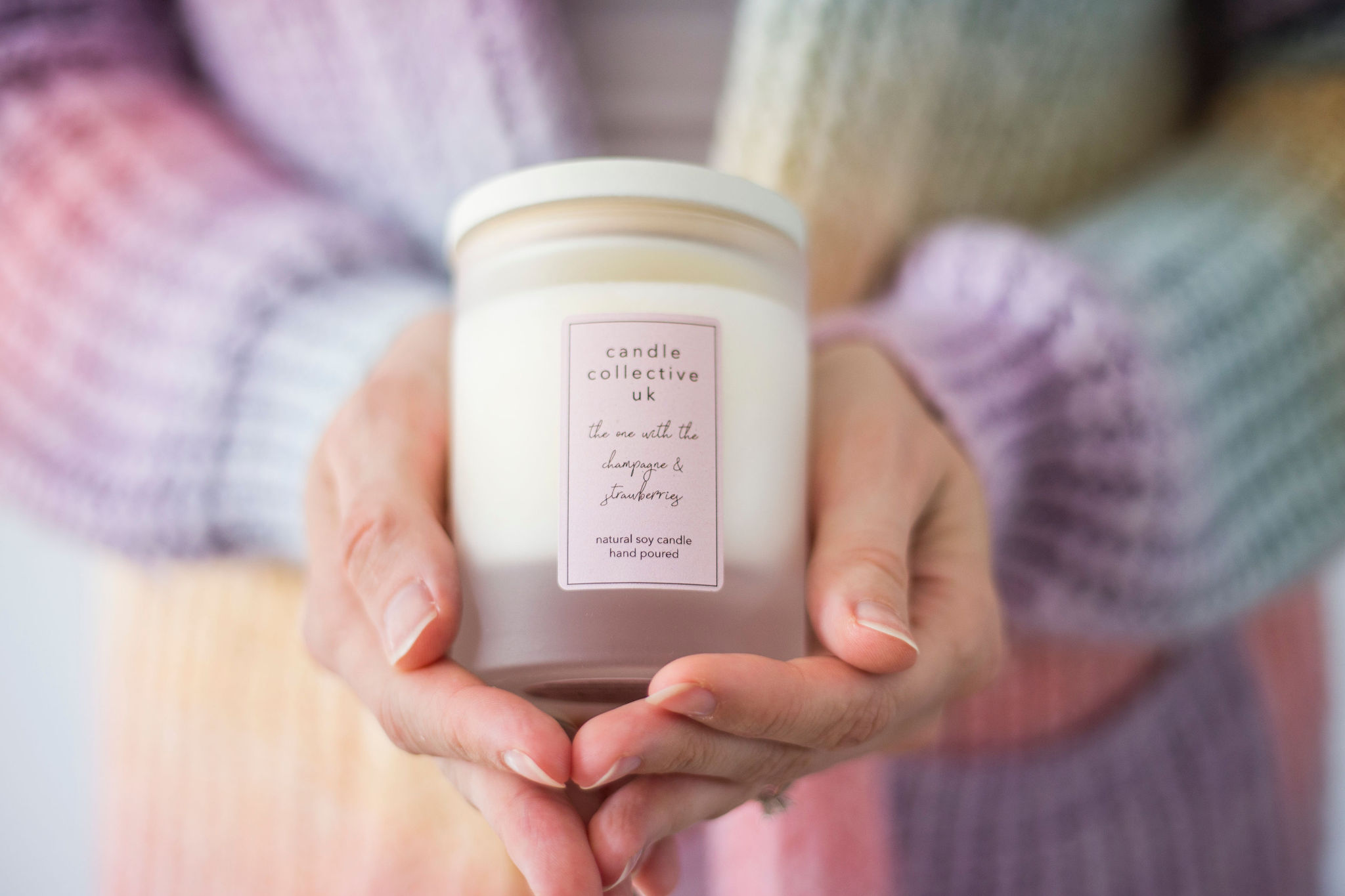 CandleCollectiveBrandProductAugust33 Vegan hand poured soy wax candle made in the UK