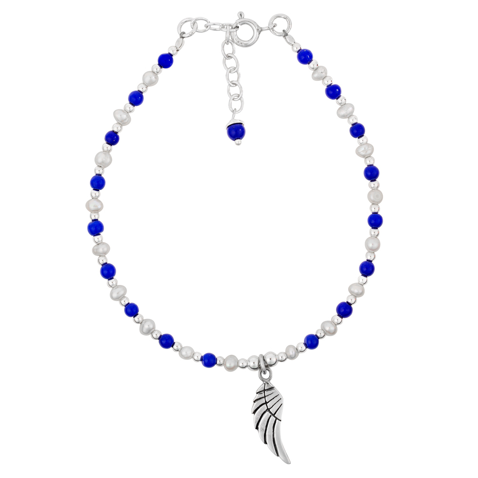 Beautiful Angel Wing Charm Bracelet 1 Beautiful Angel Wing Charm Bracelet