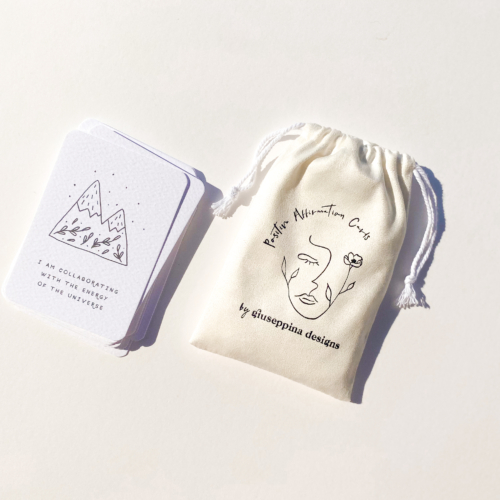 positive affimation cards