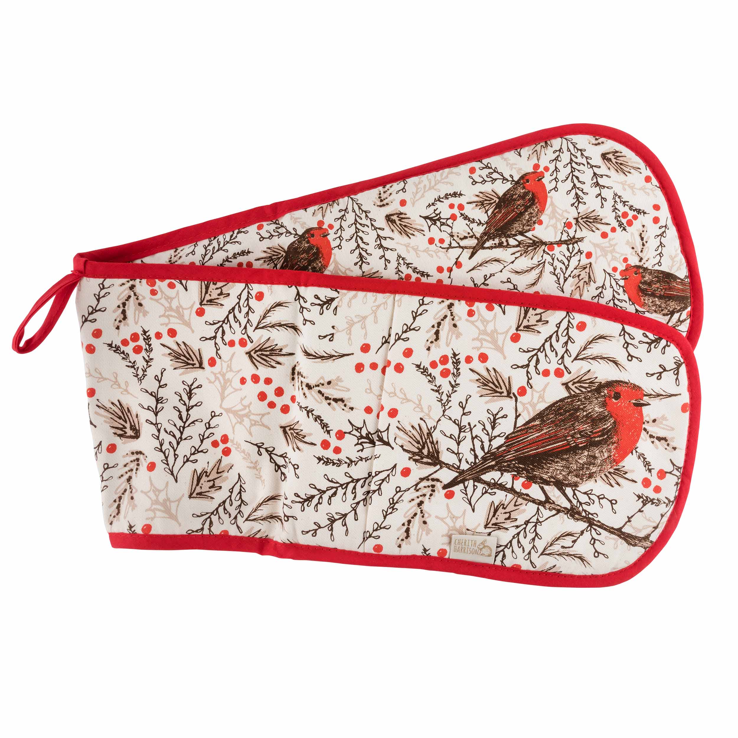 Cherith Harrison Robin Oven Gloves