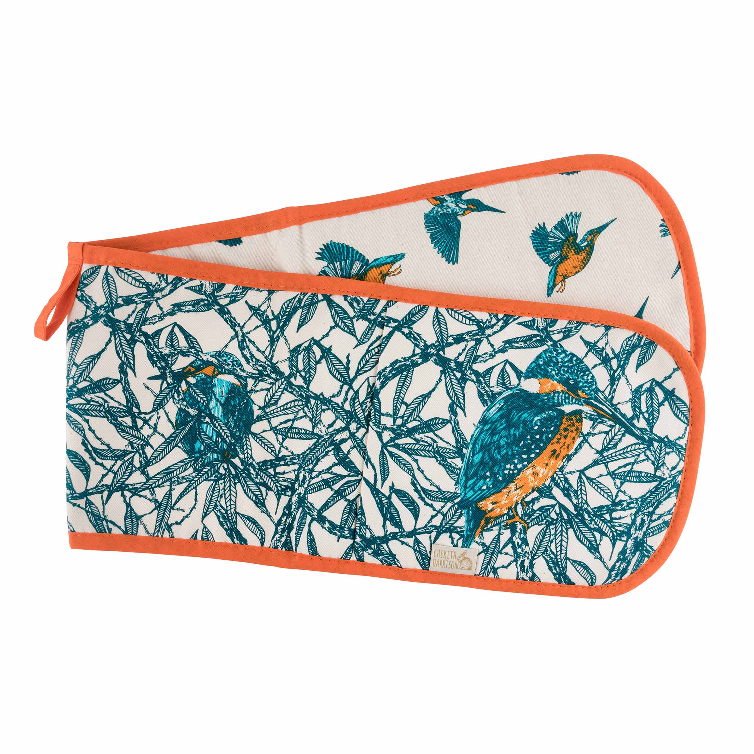 Cherith Harrison Kingfisher Double Oven Glove