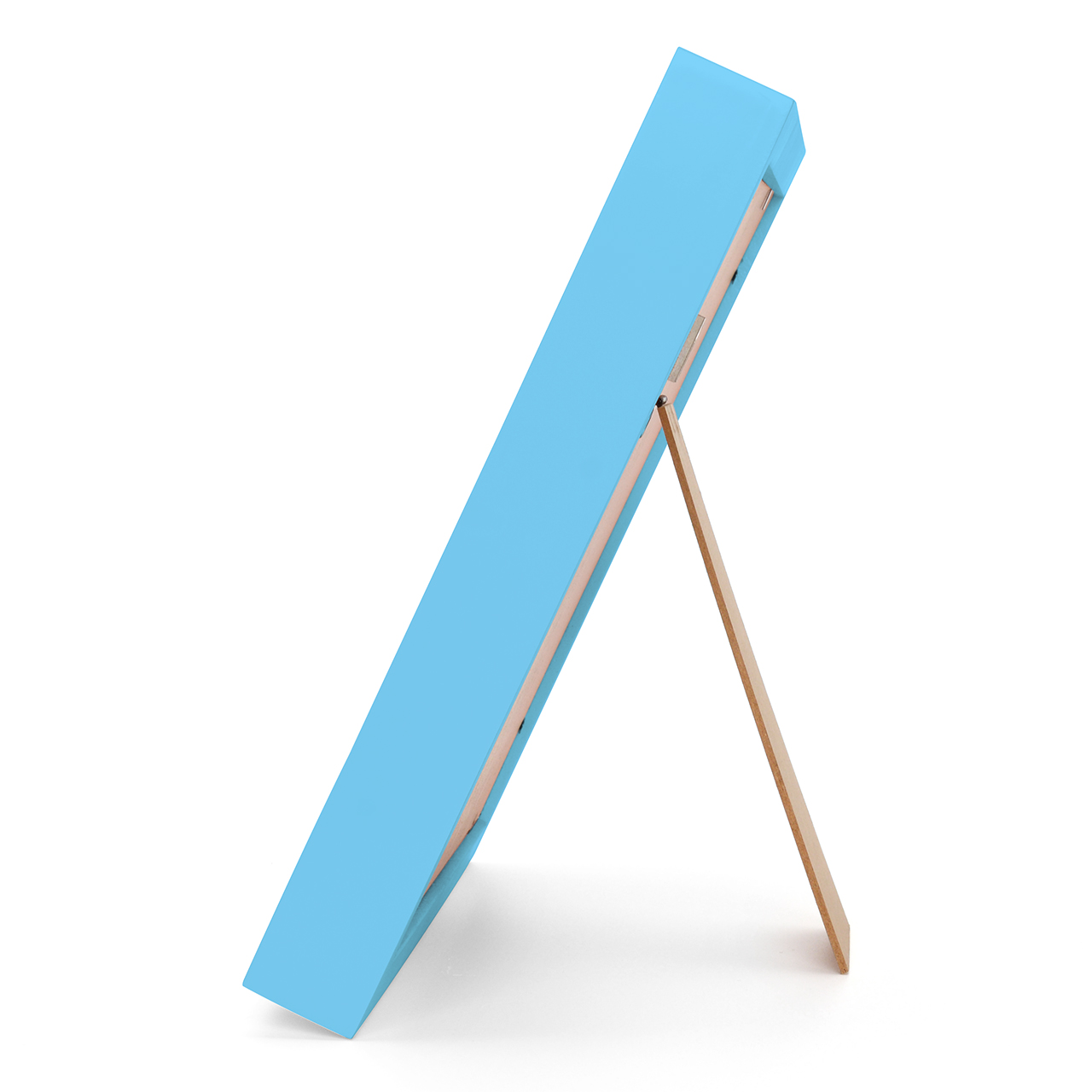 blue-frame-side Keepsake & Memory Picture Display Frame (Blue)