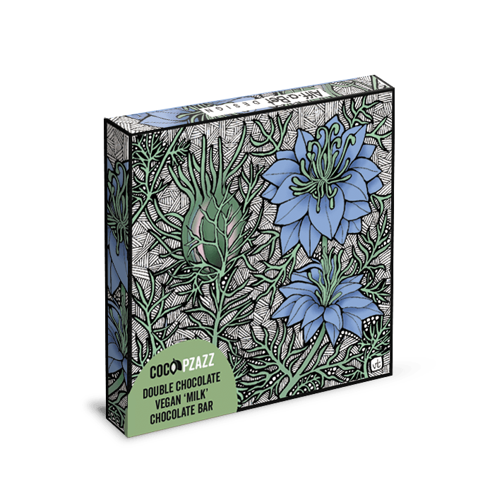 CP AB 3D Vegan Double Milk Chocolate Bar