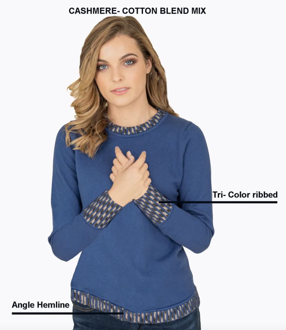 Cashmere Cotton Sweater Cashmere Cotton Sweater