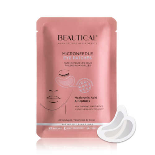 beautical microneedle eye patches antiwrinkle moisturizing eyemaskvisible results