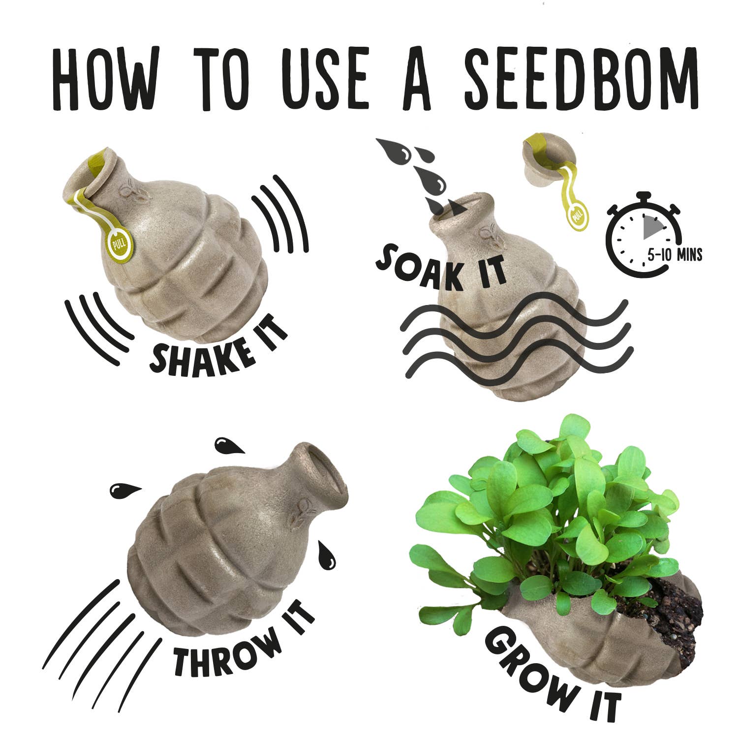 Wilderbom Seedbom - Top-Up Pack of 36 (Save 2%) 6 Wilderbom Seedbom - Top-Up Pack of 36 (Save 2%)