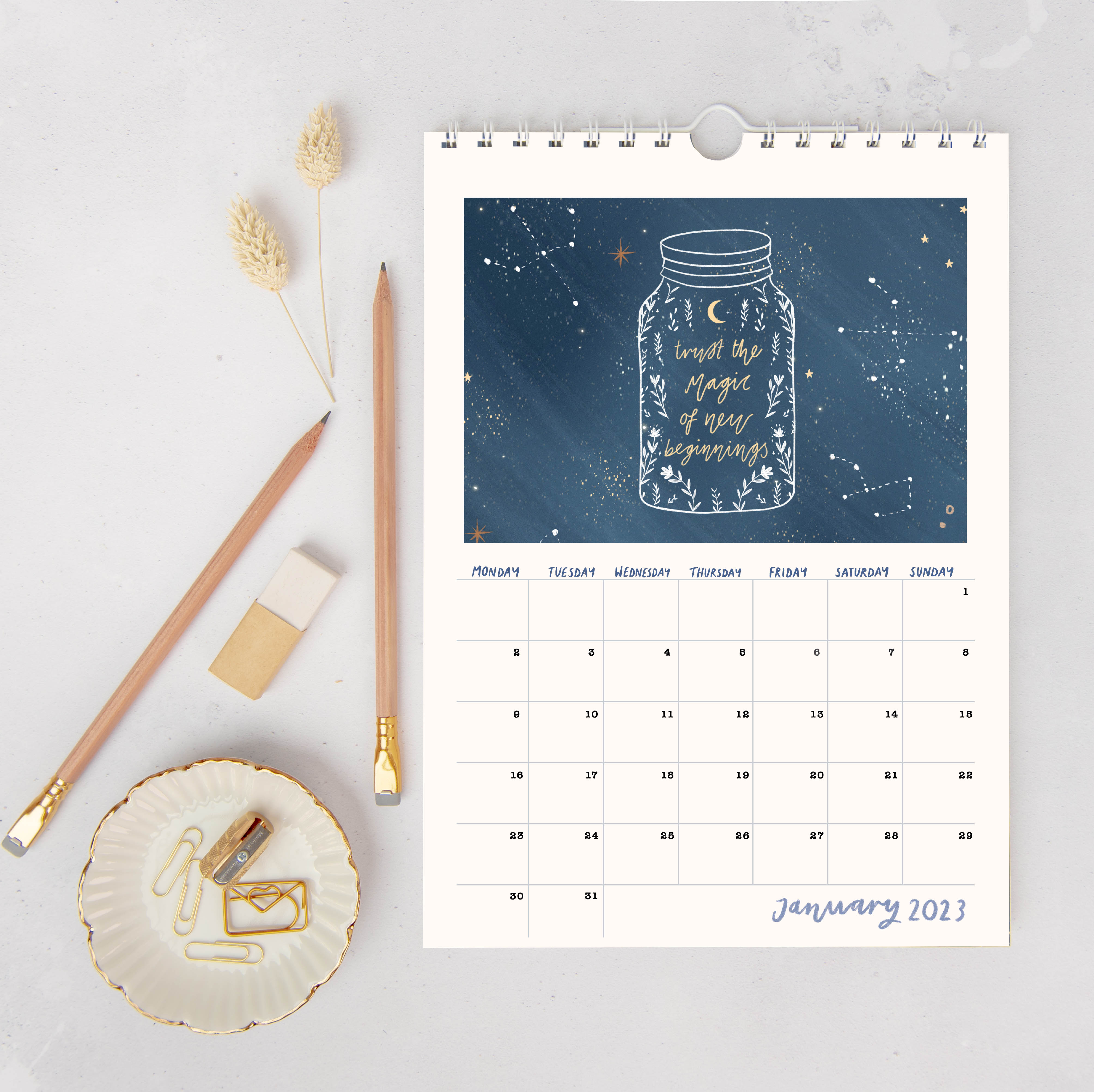 peaceful-night-inside-page-calendar-stars-sky-celestial