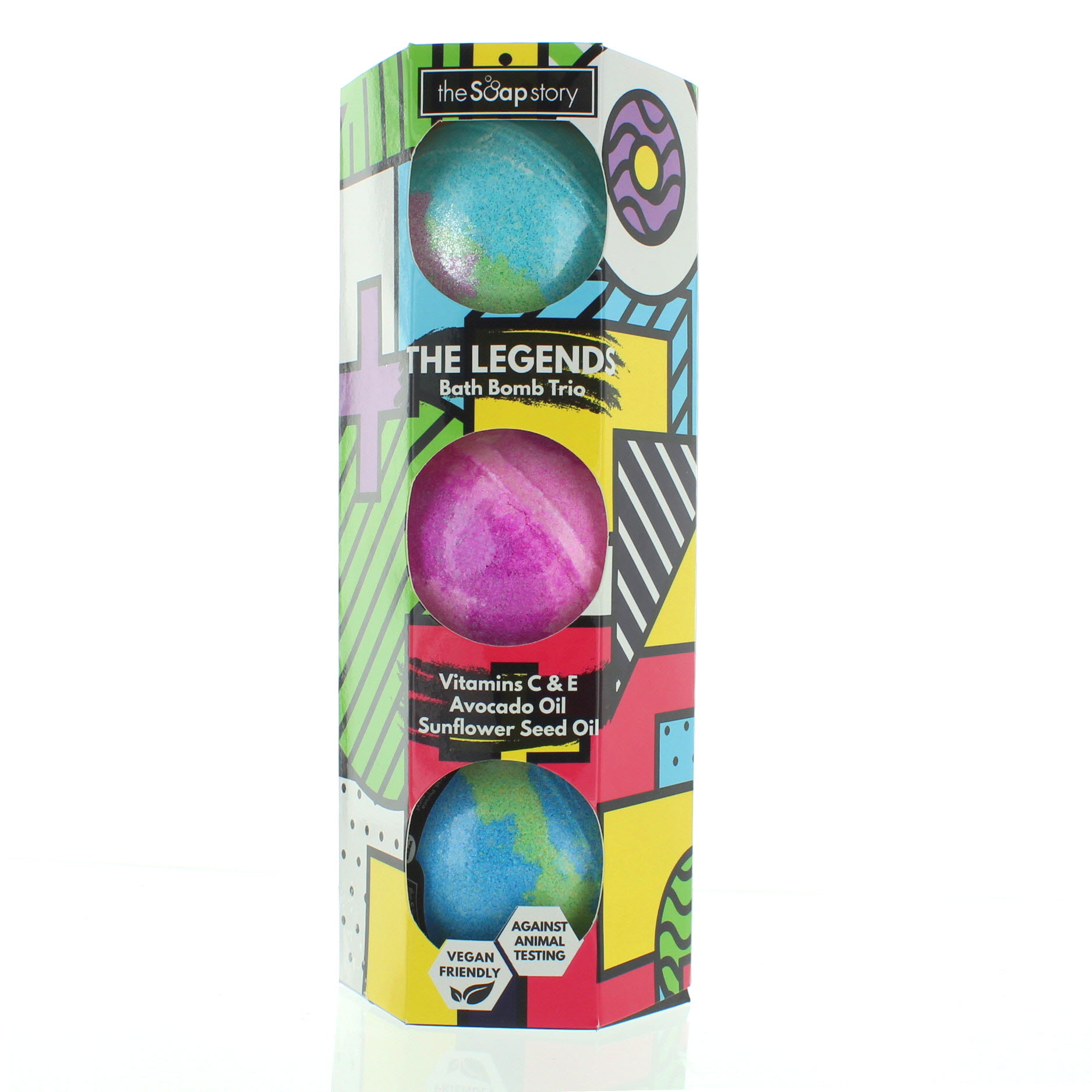 the legends bath bombs