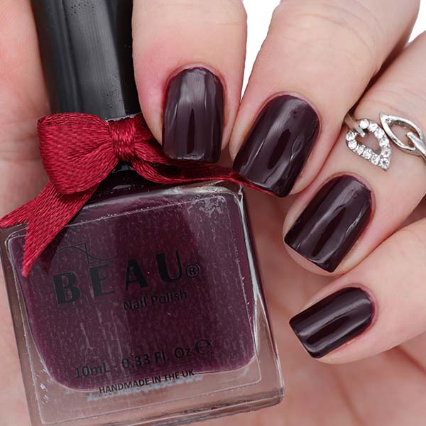 Berry Funny Mani