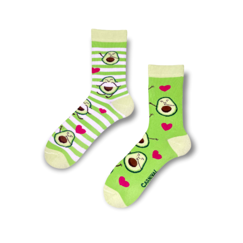 Avocado-Love-Novelty-Funny-Funky-Silly-Crazy-Socks-for-Men-Women-Unisex-Gift