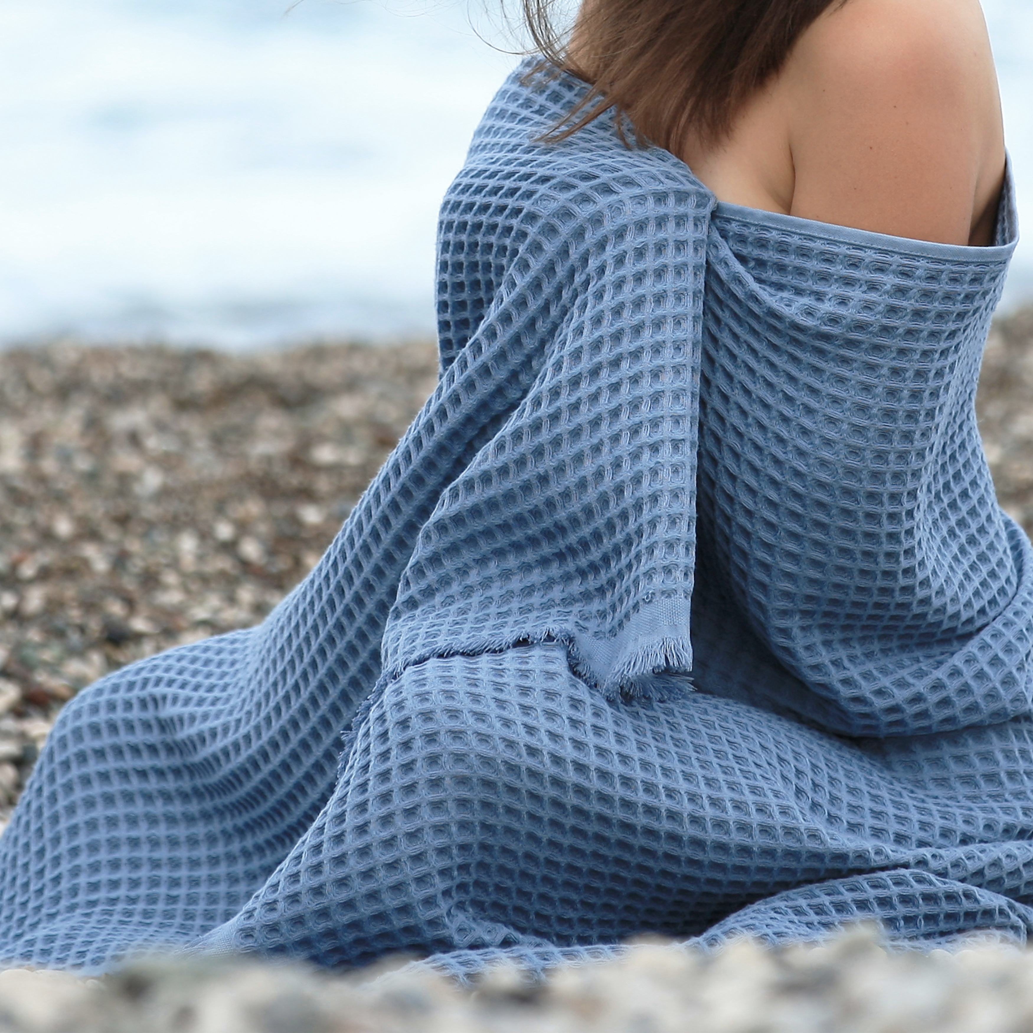 Lycia Turkish Cotton Waffle Bath Towel Lycia Turkish Cotton Waffle Bath Towel