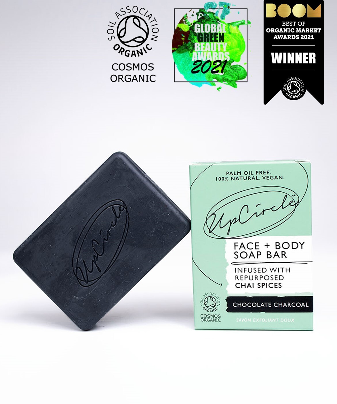 WhiteBackground-Award_ChocolateCharcoalSoapBar_LR