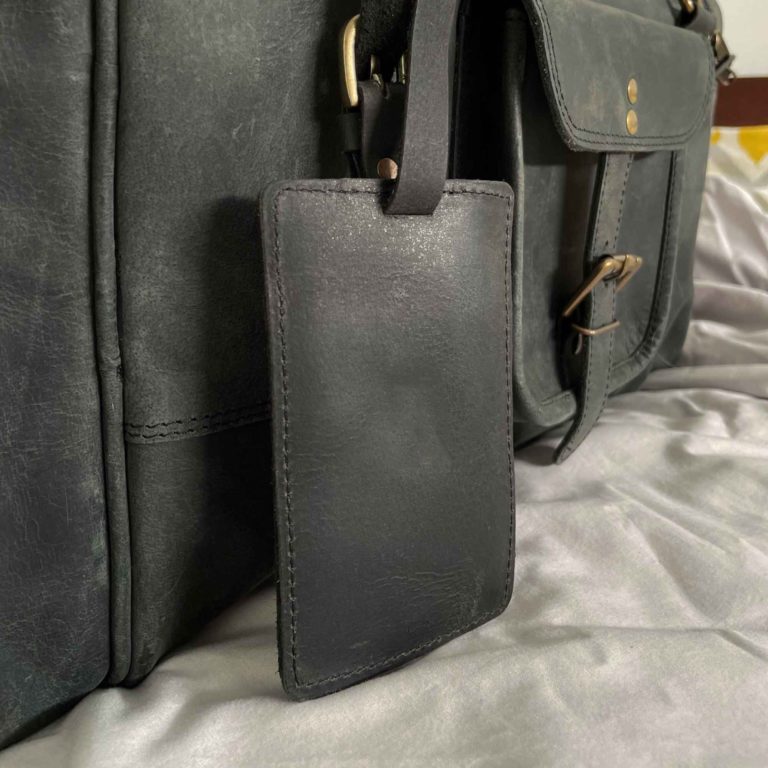 HIBLLT-BK-Black-Buffalo-Leather-Luggage-Tag-copy-768x768