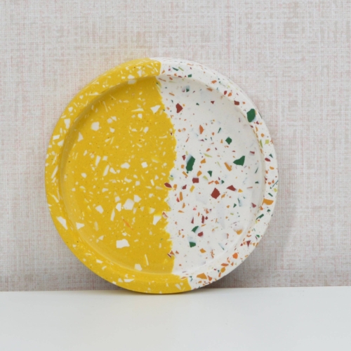 Round Trinket Dish - Fall Honey duo