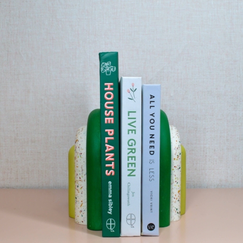 Arch Bookend Pair - Fall Forest