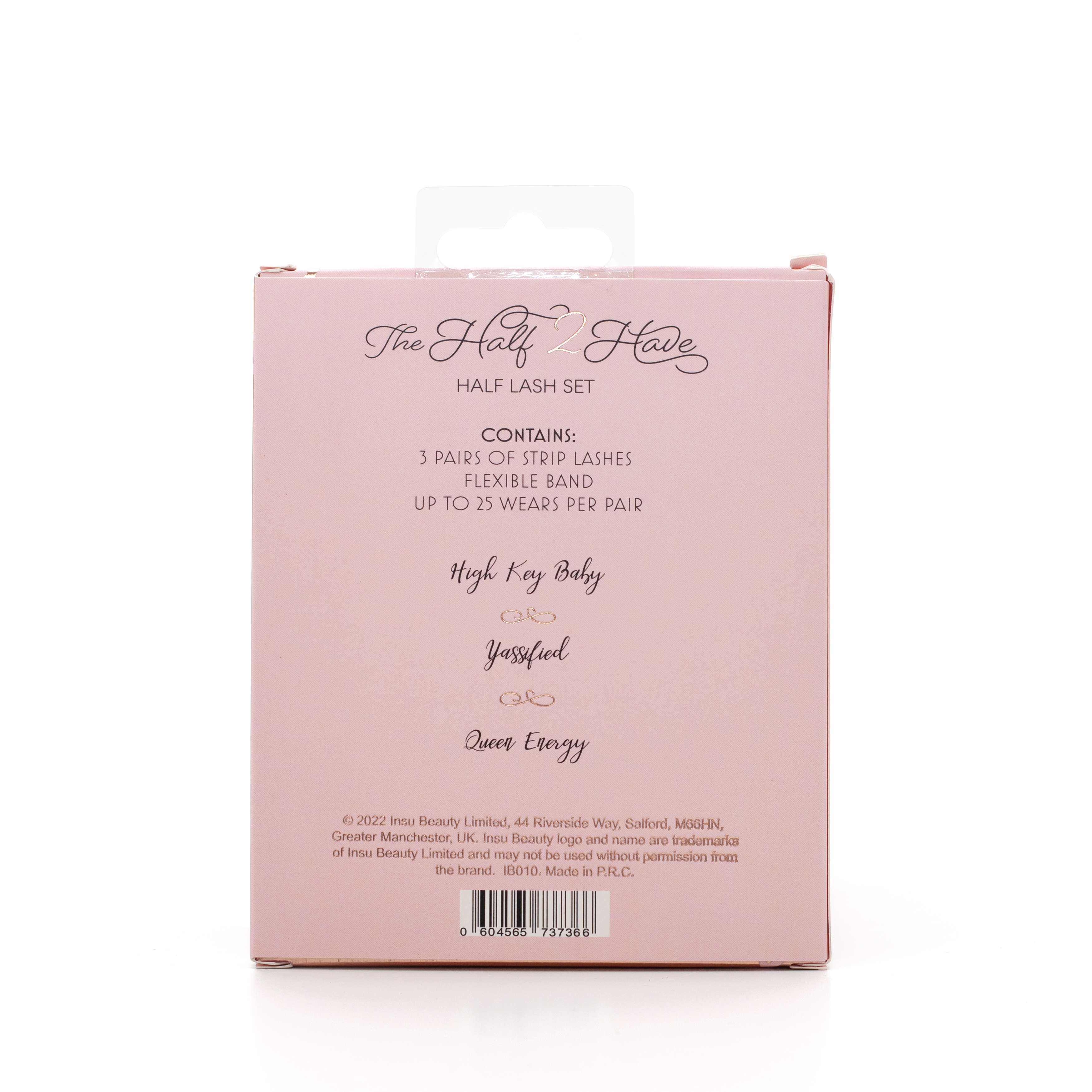 HALF LASH SET - back