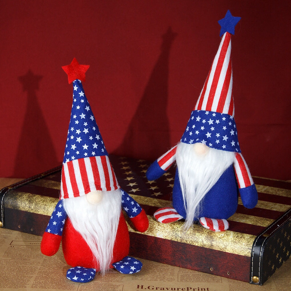 forproductAmericanFlagColoredPlushGnome_PatrioticHomeDecor2