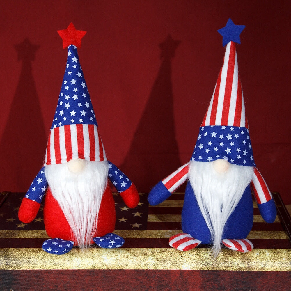 forproductAmericanFlagColoredPlushGnome_PatrioticHomeDecor1
