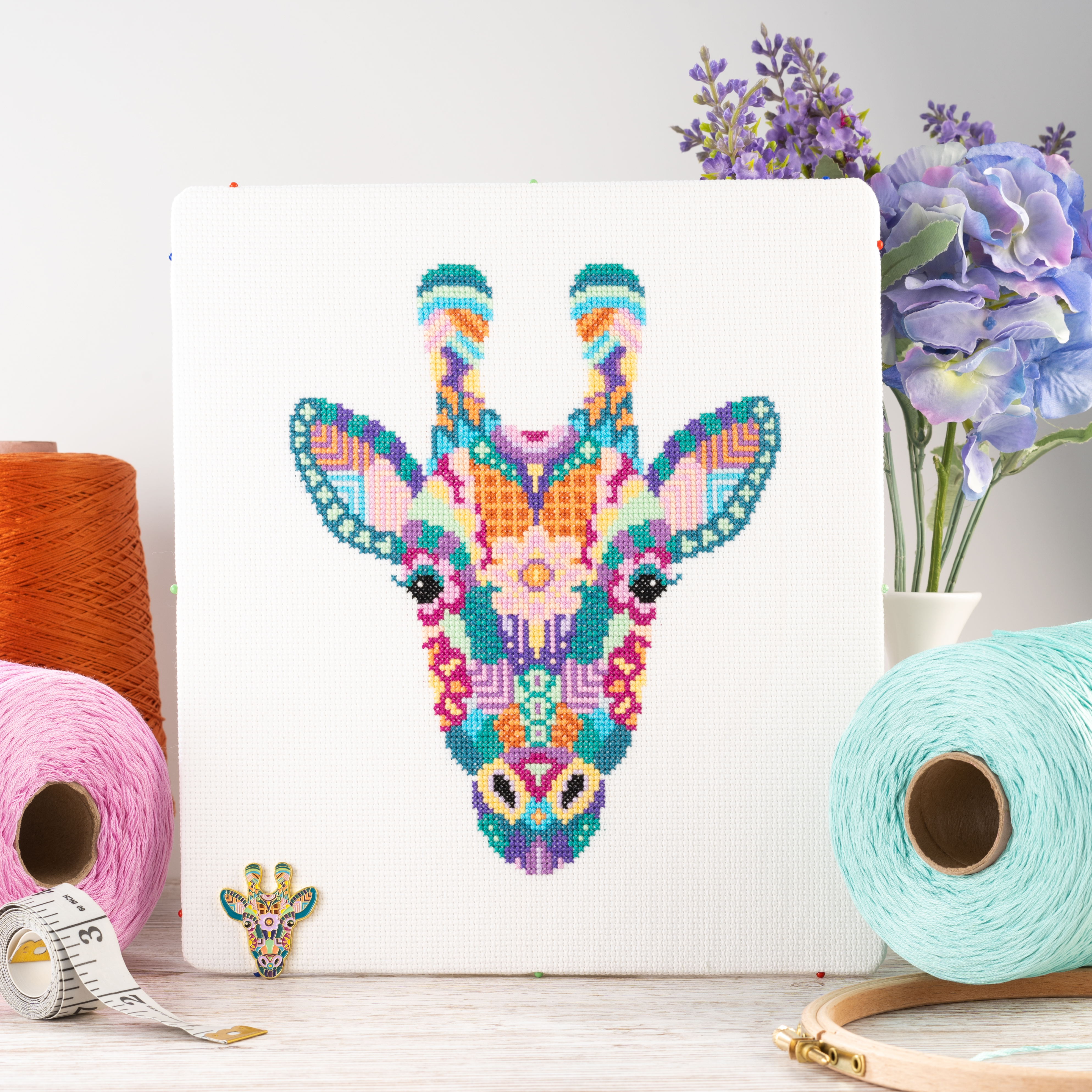 Mandala Giraffe