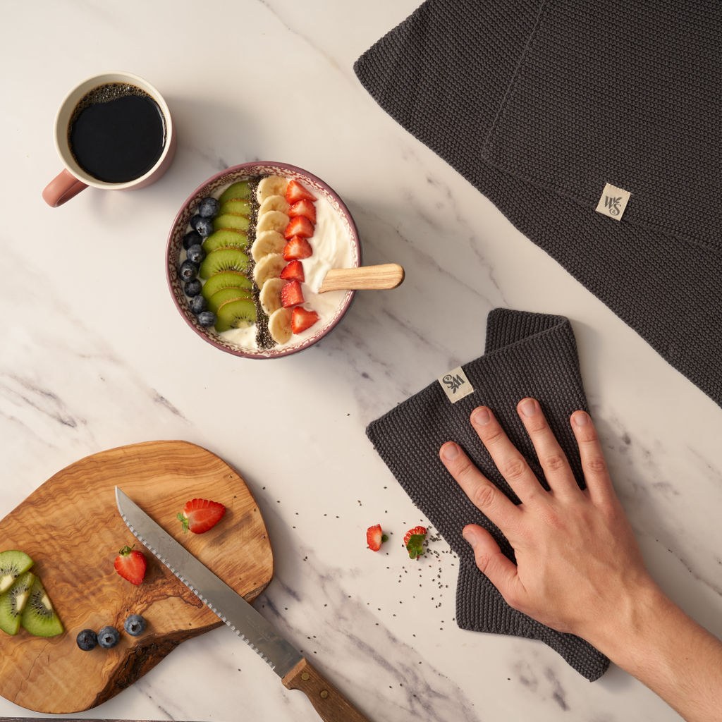 Textile-Lifestyle-HandTowel+DishClothBlack