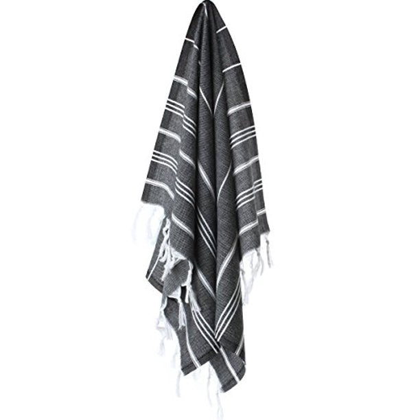 Pure Series: Sustainable Turkish Towel - Black 3 Pure Series: Sustainable Turkish Towel - Black