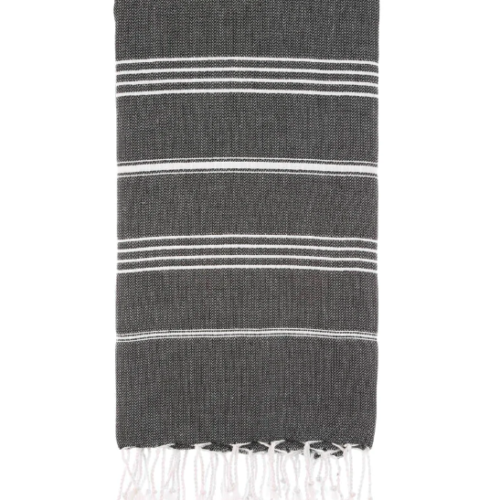 Pure Series: Sustainable Turkish Towel - Black