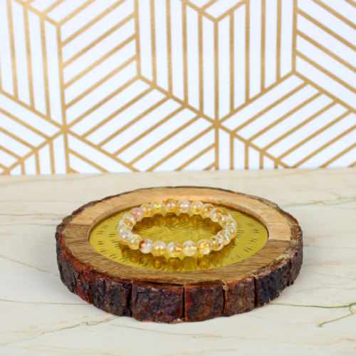 Citrine -Natural (Untreated) Crystal Bracelet