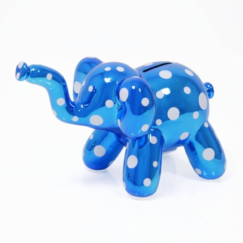 Baby Elephant Balloon Piggy Bank w/ Decorations, Assorted