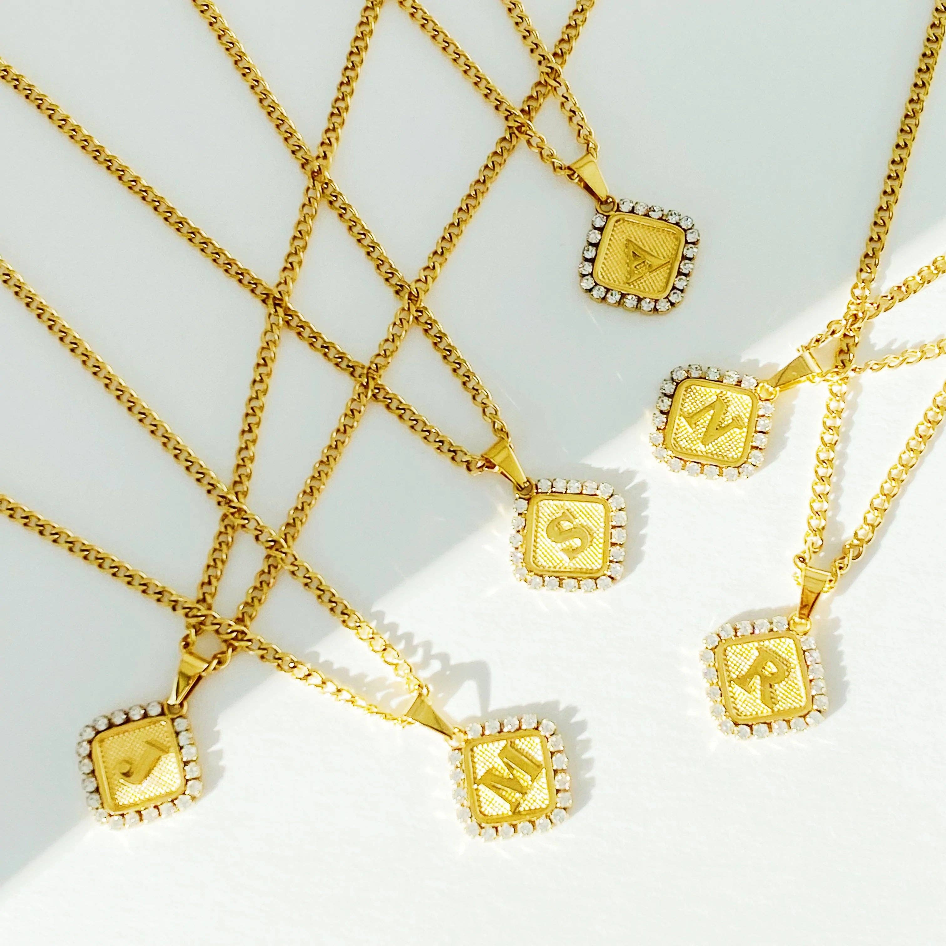 Aztec Delight Initial Necklace Prepack 1 Aztec Delight Initial Necklace Prepack