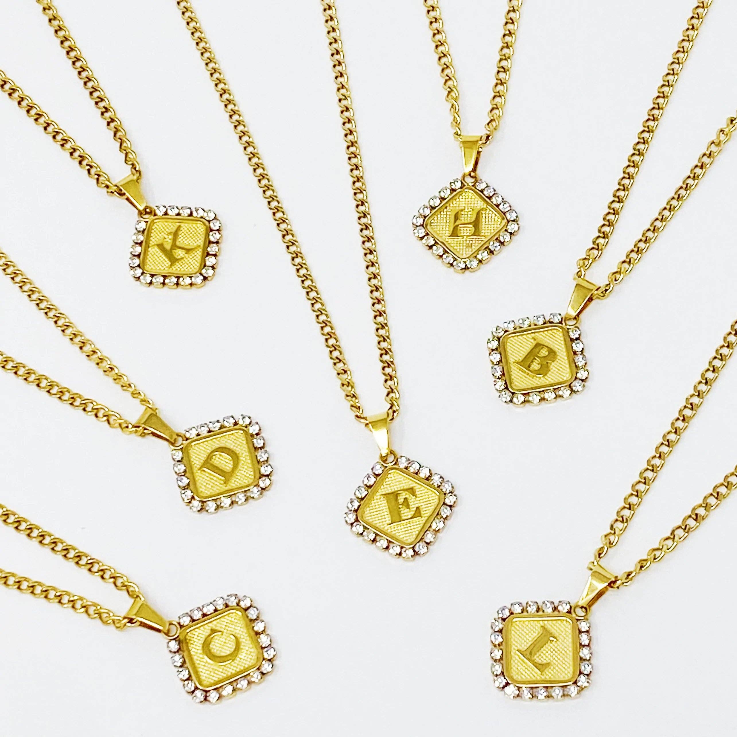 Aztec Delight Initial Necklace Prepack 2 Aztec Delight Initial Necklace Prepack