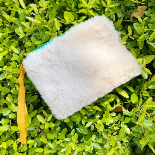 Color Pop Zipped Pouch, Taup