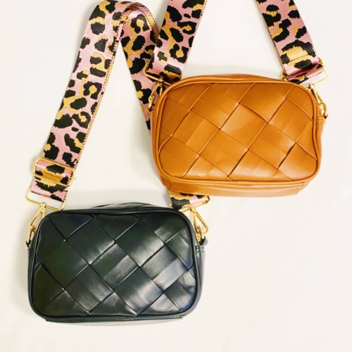 Elliott Handwoven Camera Bag, Black