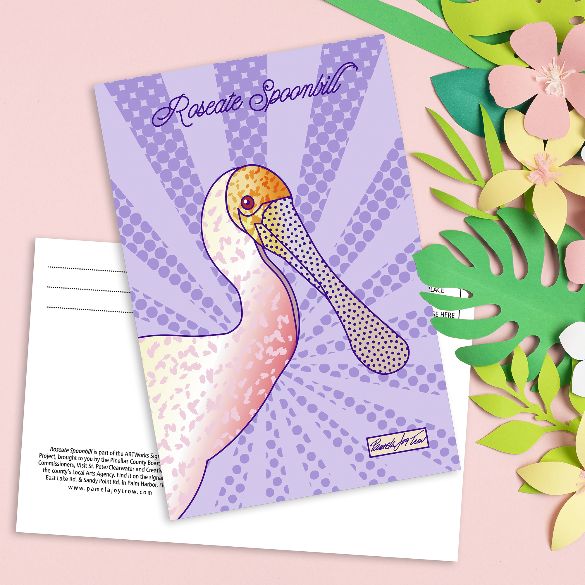Postcard-RoseatSpoonbill-Etsy2